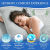 100% Bamboo Bed Sheet Set with Deep Pocket Fitted Sheet