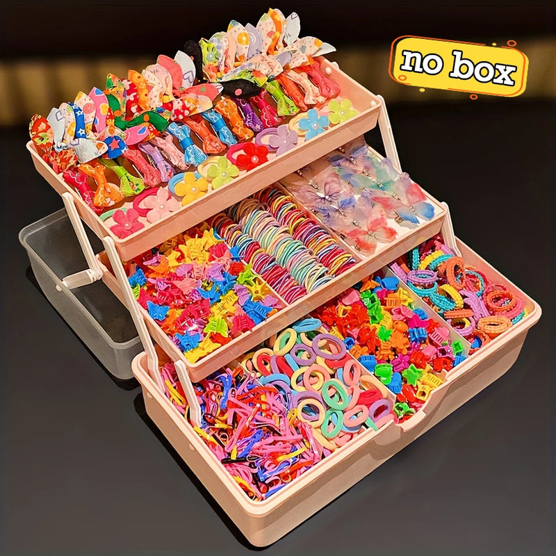 Colorful Butterfly Hair Accessories Set for Girls