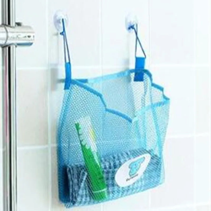 Kids' Bathroom Mesh Toy Organizer Basket