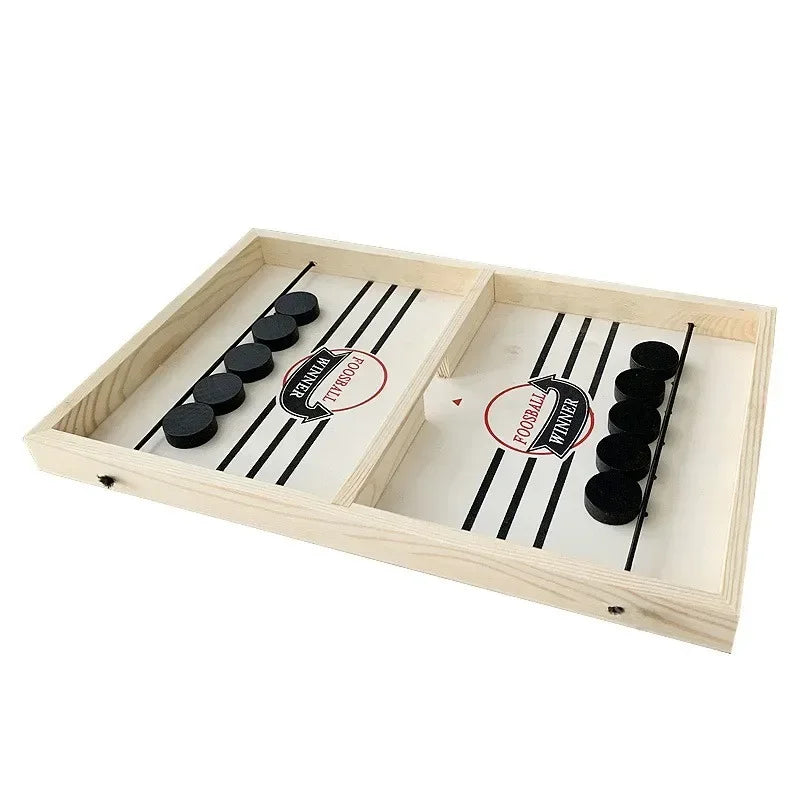 Fast-Sling Puck Board Game for Kids and Families