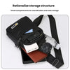 Men's Casual Crossbody Sling Bag with Multiple Pockets