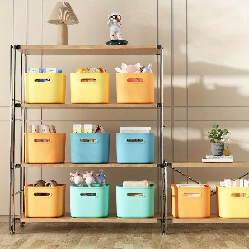 Modern Stackable Storage Bins with Lids