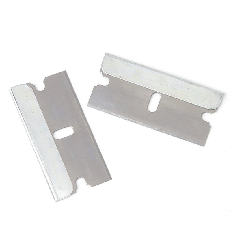 Stainless Steel Razor Scraper with Retractable Blade