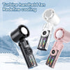 Portable High-Speed Cooling Fan with LED Display and 4000mAh Battery