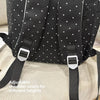 Polka Dot Backpack with Piano Key Design – Large Capacity Travel Daypack