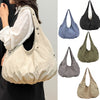 Nylon Tote Bag with Buckle Closure