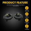 Schwarze Hochleistungs-LED-Kennzeichenbeleuchtung mit wasserdichtem Design und Plug-and-Play-Funktion