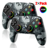 RGB LED Wireless Controller for PS5 and PC Gaming