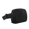 Versatile Nylon Waist Pack with Zippered Pockets