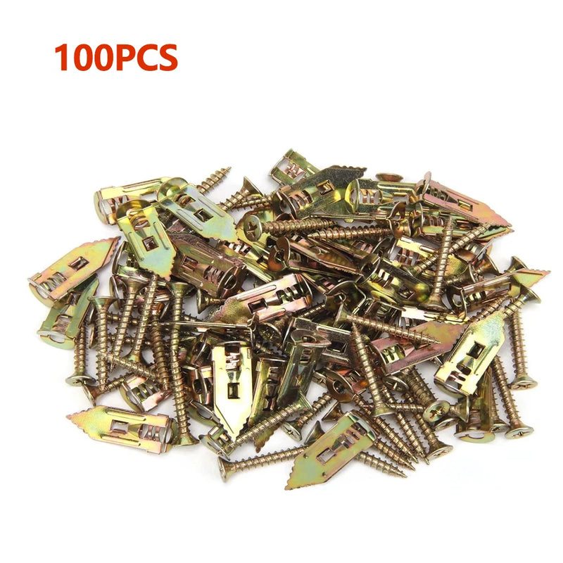 Heavy-Duty Self-Drilling Drywall Anchors with Screws