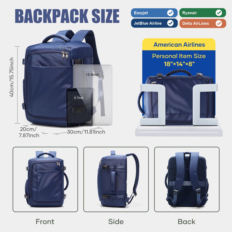 Slim Under-Seat Travel Backpack