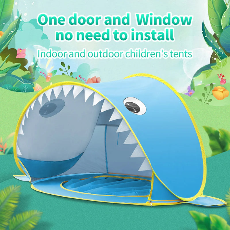 Pop-Up Baby Beach Tent with Integrated Pool