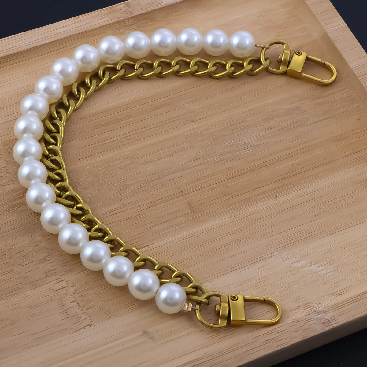 Pearl Purse Chain Handle for Bags and Handbags