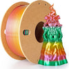Silk Rainbow PLA Filament - Color Gradient