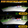 H7 LED Headlight Bulbs with Advanced Cooling (2-Pack)