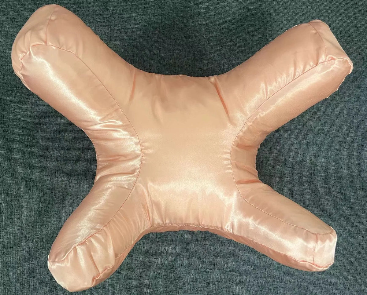 Satin Anti-Wrinkle Beauty Pillow with Cervical Support