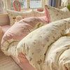 Washed Microfiber Duvet Cover Set with Pillowcases