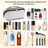 Large-Capacity Waterproof Travel Makeup Bag with Durable PU Leather & Smart Organization