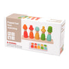 Wooden Color Sorting & Face Matching Toy for Toddlers