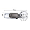 Multifunctional Zinc Alloy Keychain with Bottle Opener