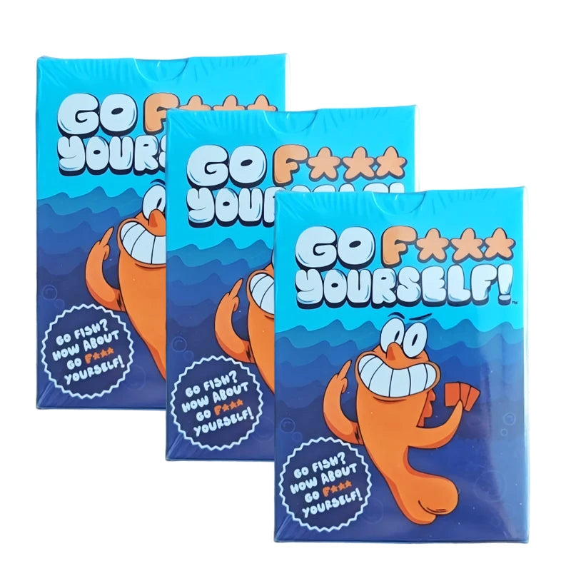 Go Fish Card Game – Funny Family Party Game with a Twist