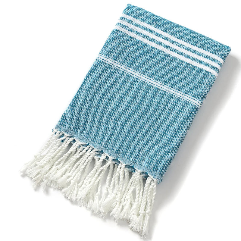 Classic Striped Cotton Beach Towel