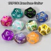 10-Piece Polyhedral Dice Set for Dungeons & Dragons and RPG Games
