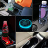 LED Light-Up Car Cup Coasters with Motion-Activated Glow