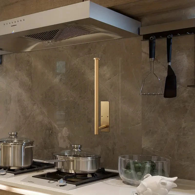 Under Cabinet Paper Towel Holder – Stainless Steel Wall Mount Rack