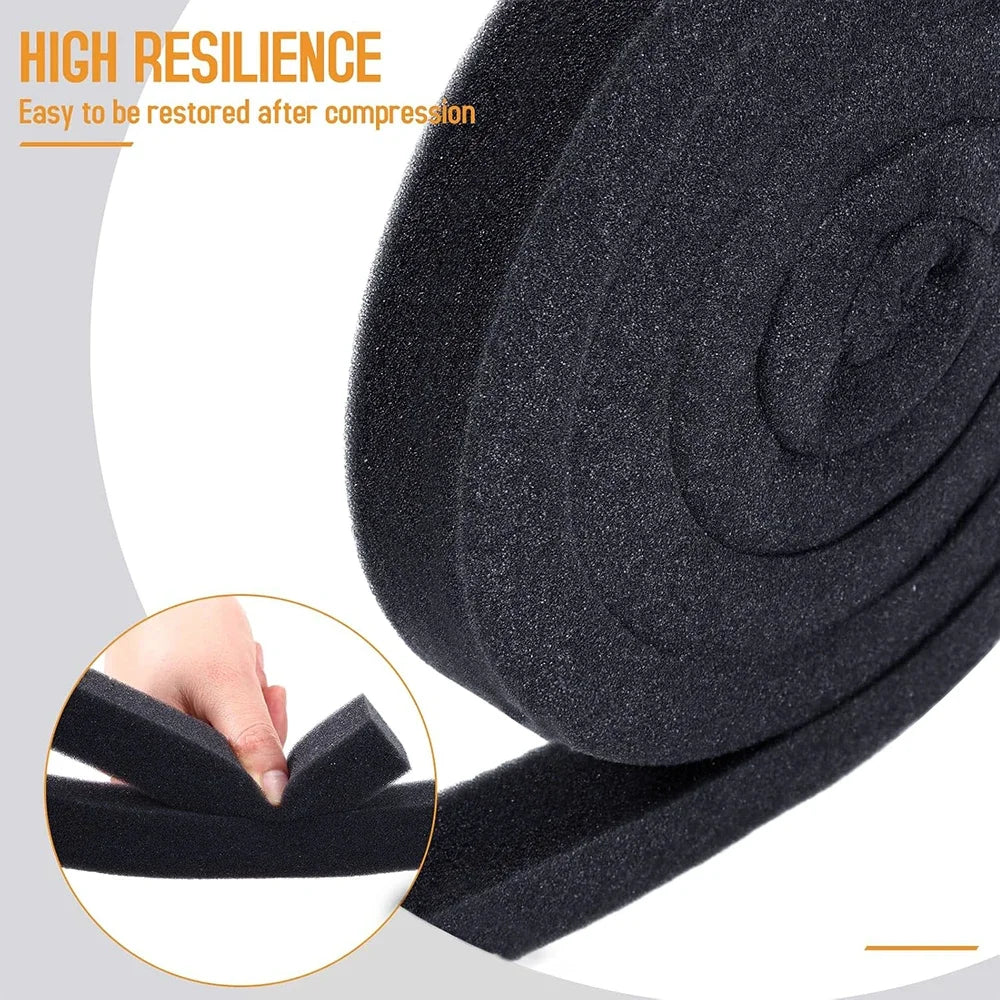 Self-Adhesive Foam Weather Stripping for Doors and Windows