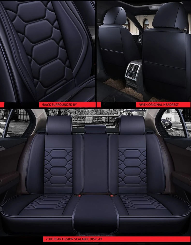 Luxury Universal Car Seat Cover Set – Full Front & Rear Protection