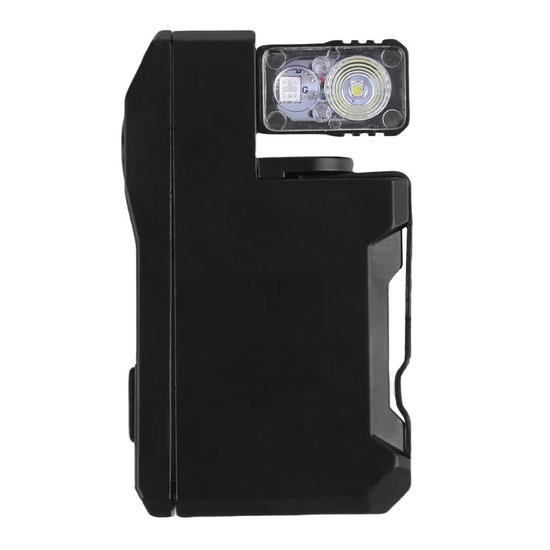 Compact Rechargeable EDC Flashlight with Rotatable Head