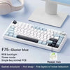 AULA F75 Tri-Mode Wireless Mechanical Keyboard