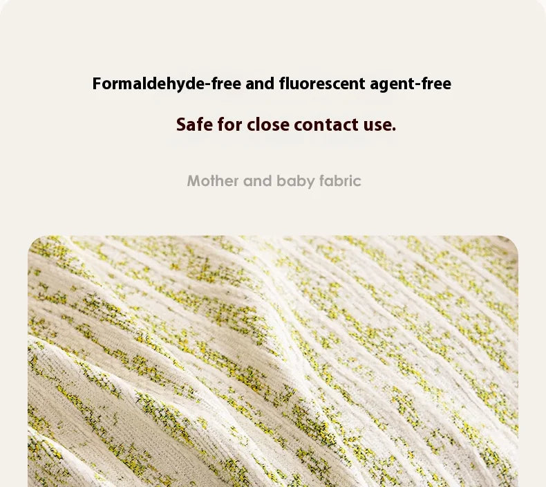 Thick Chenille Sofa Cover with Tassel Fringe — Scratch Resistant & Reversible