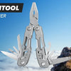 14-in-1 Folding Multi-Tool with Stainless Steel Pliers