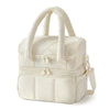Quilted Insulated Lunch Bag with Handles