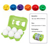 Montessori Shape-Matching Egg Puzzle Set for Toddlers