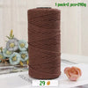 100% Cotton Hollow Yarn for Knitting & Crochet