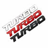 3D Turbocharged Metal Alloy Car Badge Emblem