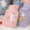 Adorable Plush Hot Water Bottle with Cozy Animal Design