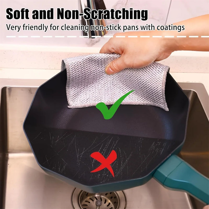Heavy-Duty Microfiber Cleaning Cloths