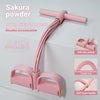 6-Tube Resistance Band with Foot Pedal