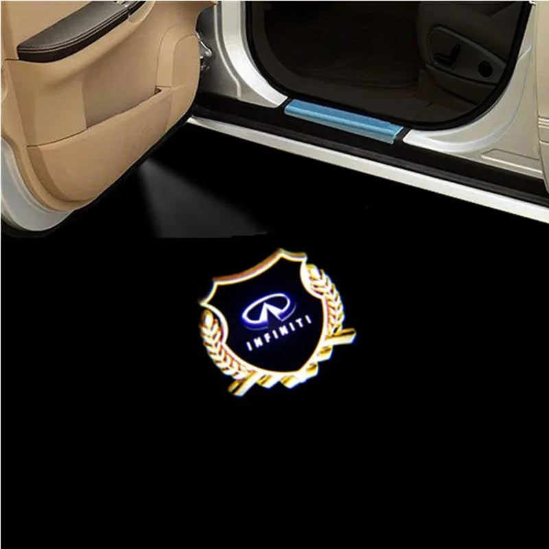 Infiniti LED Door Projector Lights with Logo