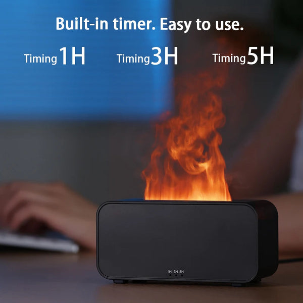 Flame Effect Aromatherapy Diffuser