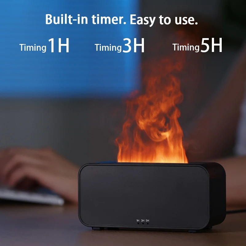 Flame Effect Aromatherapy Diffuser