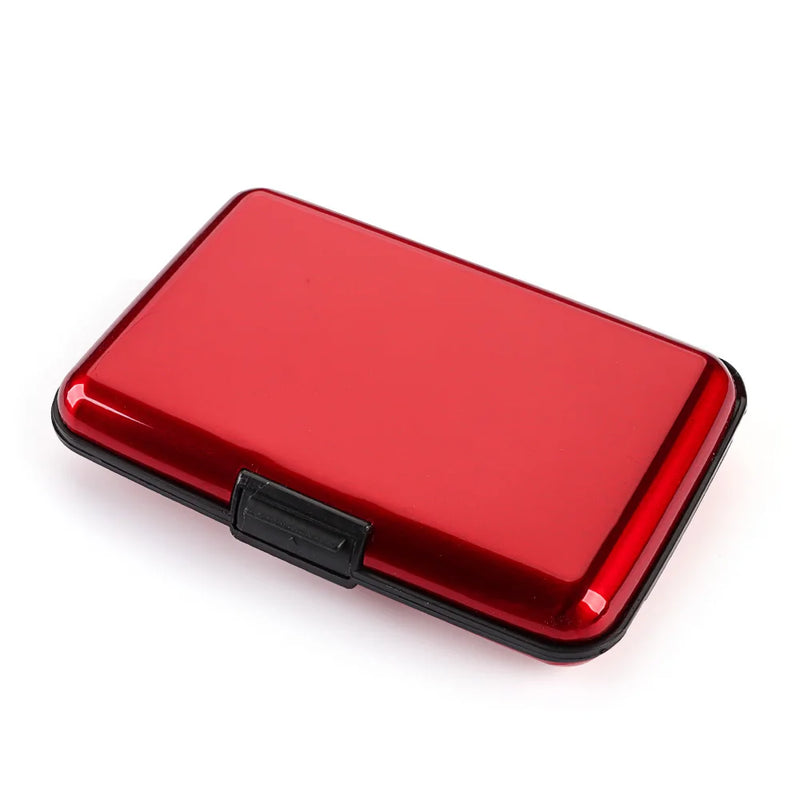 Slim RFID-Blocking Aluminum Card Holder