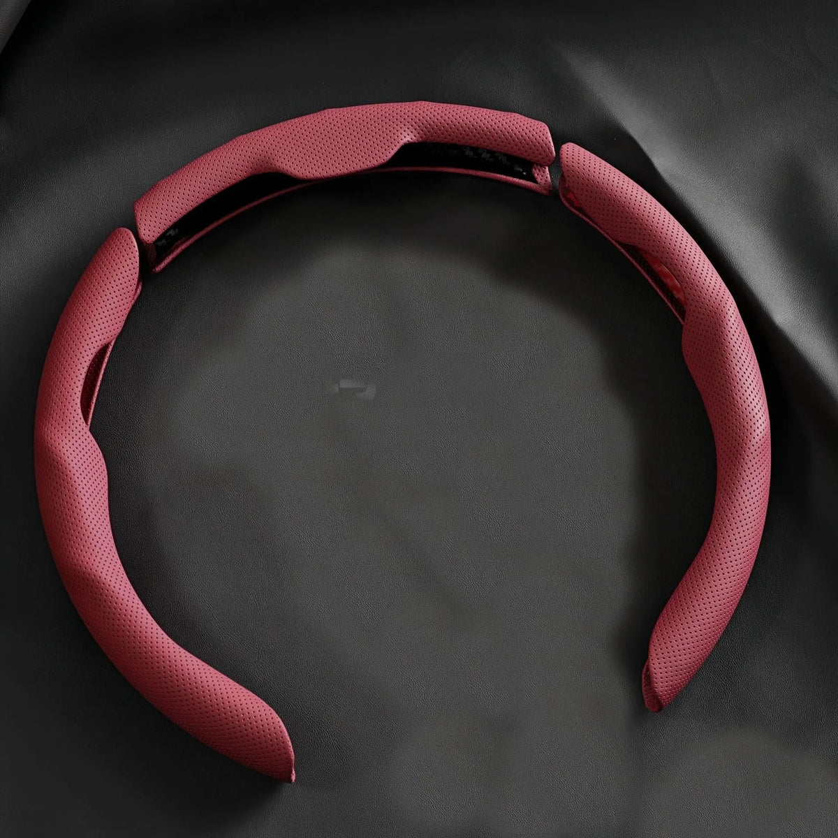 Perforated Leather Car Steering Wheel Cover