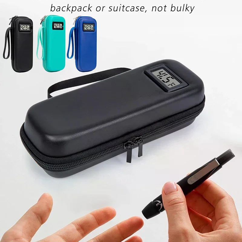 Funda Enfriadora Portátil para Insulina con Pantalla Digital