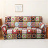 Slip-Resistant Stretch Sofa Cover with Floral Design