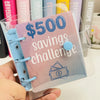 1000 Savings Challenge Binder with Envelopes